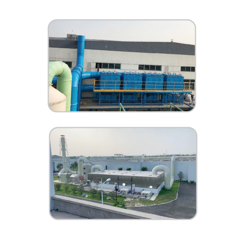 Biologische druppelfiltratie, geurverdrijvende apparatuur