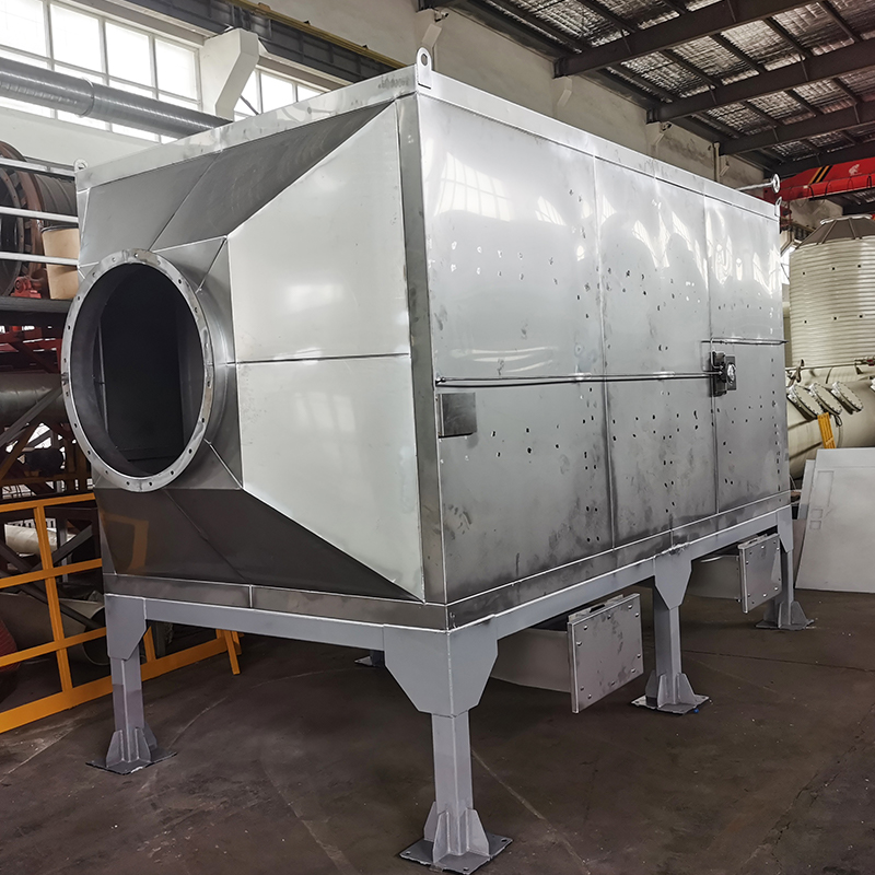 Bovenlaad- en zijlosstructuur 304 roestvrijstalen adsorptiekast met actieve kool