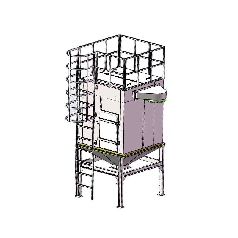 Stofafscheider in zakhuis