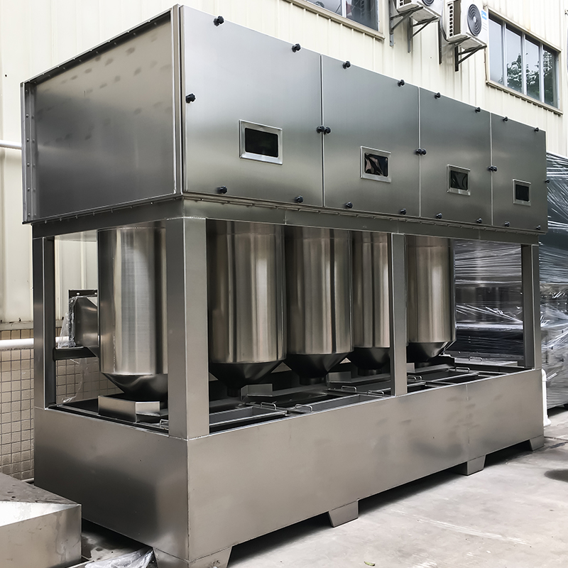 Hybride cycloonsproeitoren