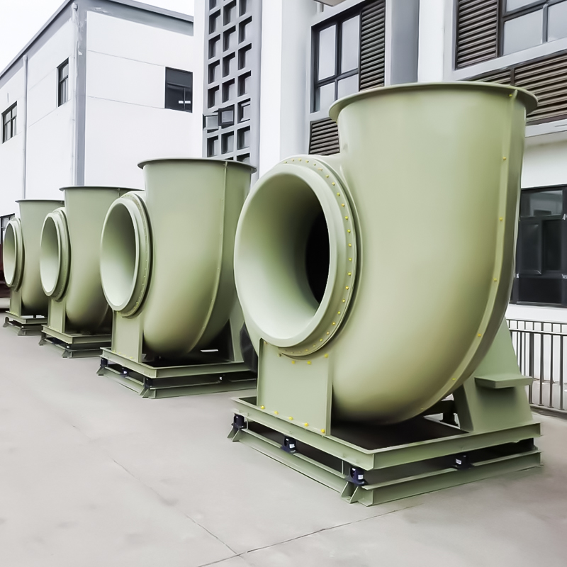 FRP anti-corrosieventilatoren met gemiddelde en lage druk