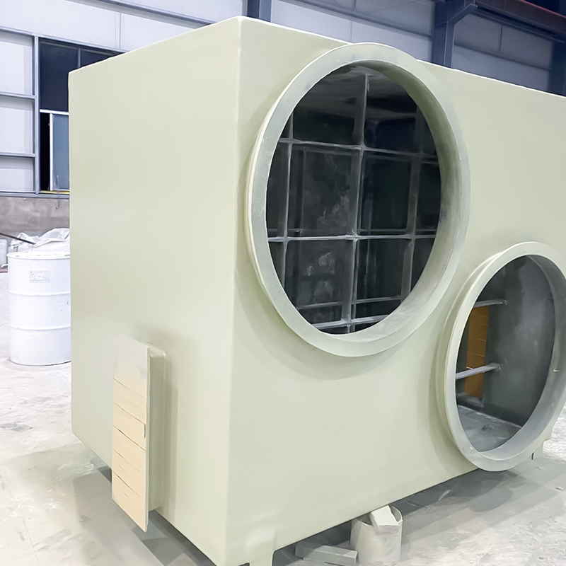 Glasvezel adsorptiebox met actieve kool