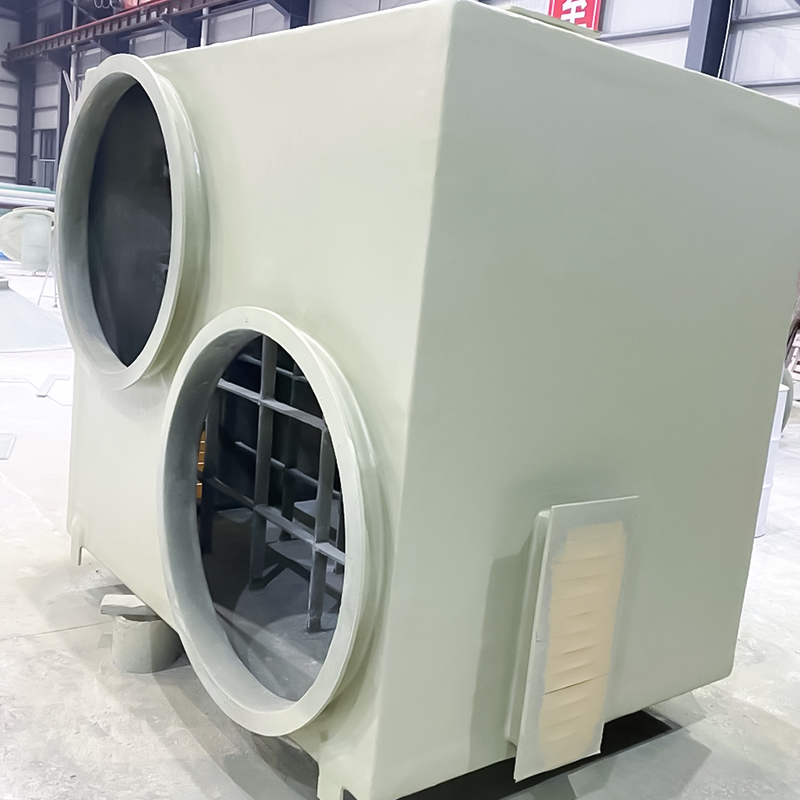 Glasvezel adsorptiebox met actieve kool