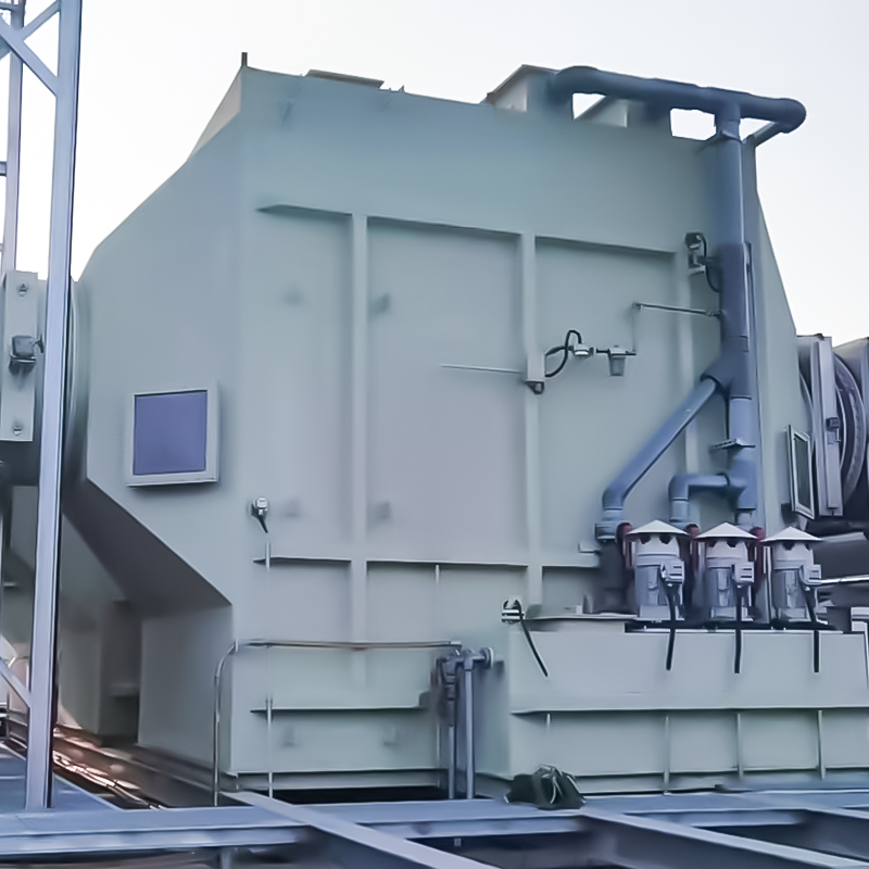 FRP horizontale scrubbertoren