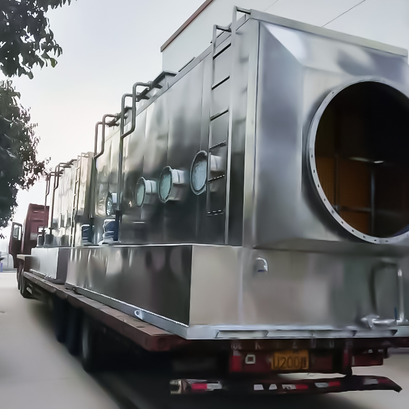 Horizontale wastoren van roestvrij staal 304