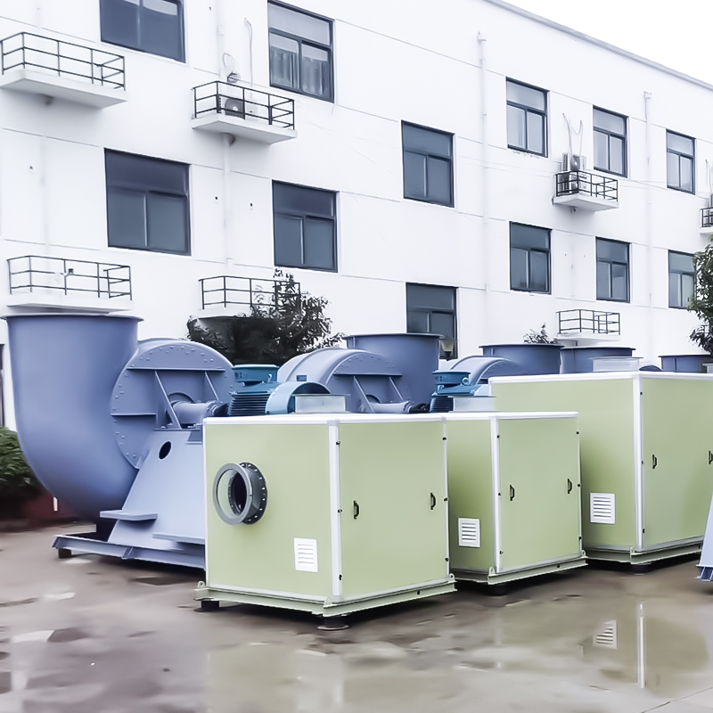 Geluiddichte boxventilator van glasvezel