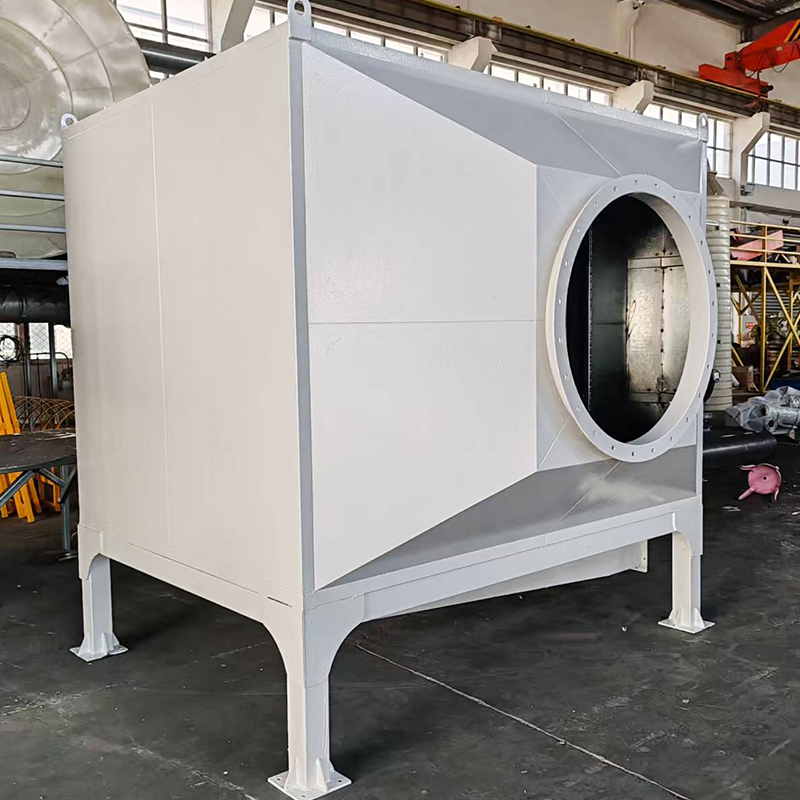 Boven- en onderzijde ladende koolstofstalen adsorptiekast met actieve kool